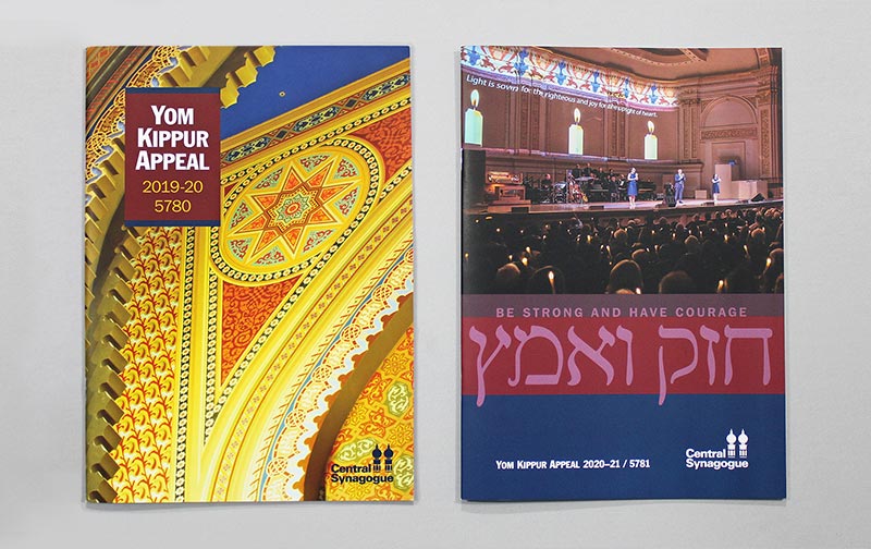 Central Synagogue annual appeal campaigns
