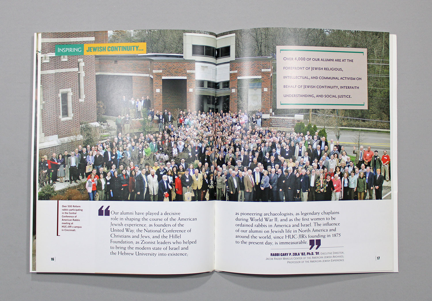 campaign brochure layout